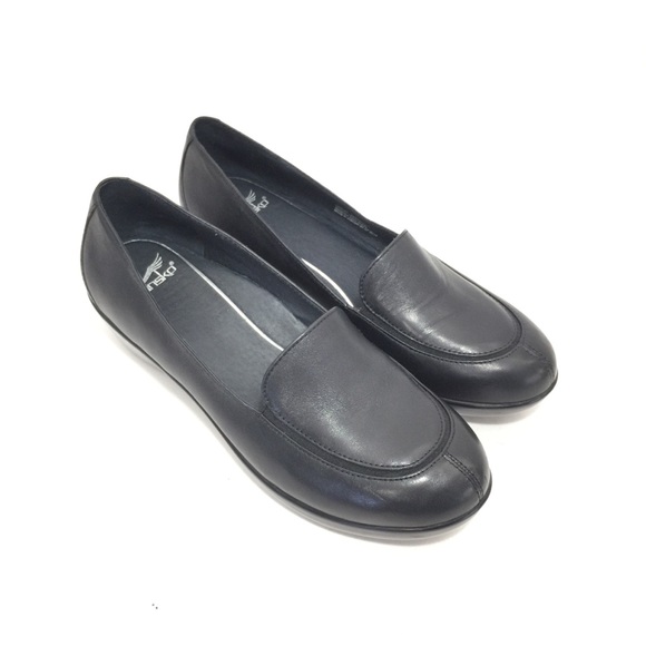 Dansko Shoes - - SOLD - Dansko Black Leather Loafers